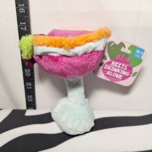*SALE* NWT Bark Beets Drinking Alone Dog Toy XS-S
